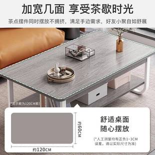 茶几客厅家用小户型简约现代创意茶桌双层沙发边几方桌简易小桌子