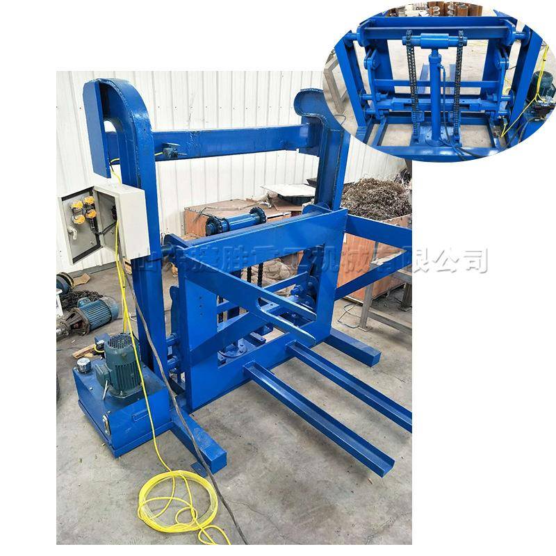 垃圾桶垂直倒料提升机厨房垃圾倒料提升机立式垃圾提升翻料机