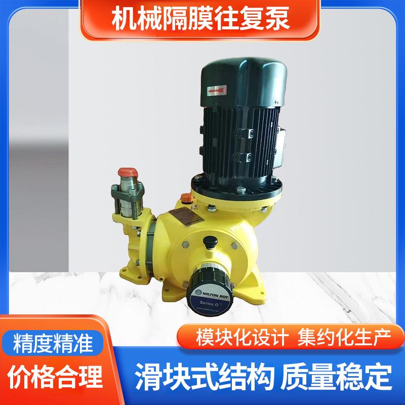 厂家销售污水处理机械隔膜计量泵GB600SP1MNN抗腐蚀隔膜加药泵