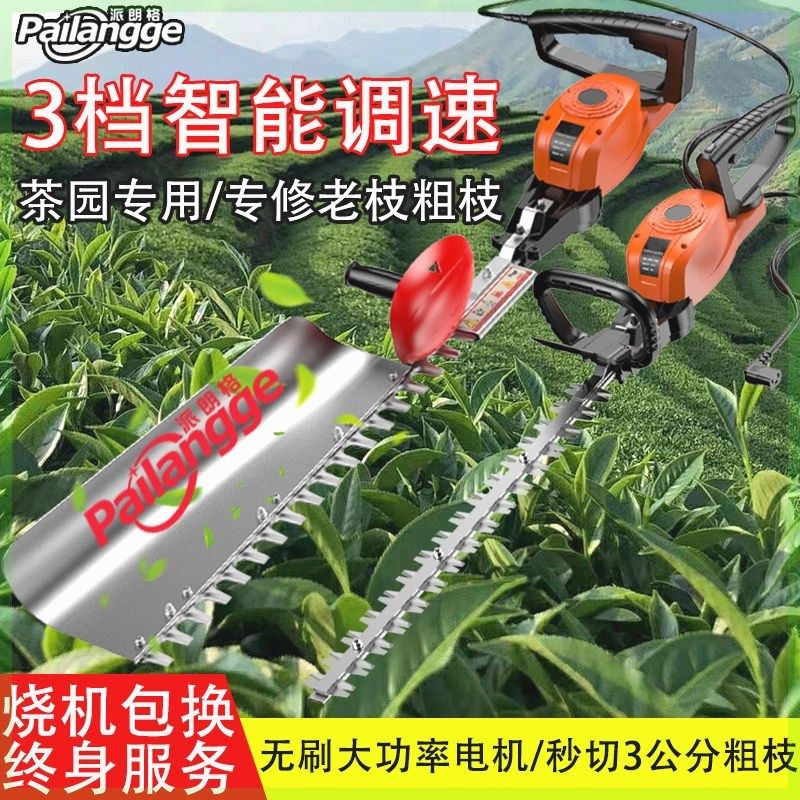 24-48V大功率园林电动修剪机修剪机茶叶茶树修枝剪采Z茶机茉莉花