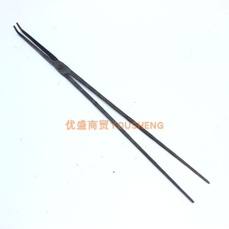 超长弯头钳浇铸尖钳尖铁钳产品钳弯扁嘴铁钳铝锭钳铁钳.夹持类工