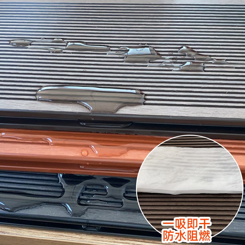 塑木地板户外露台阳台地面铺设木塑地板朔木庭院T室外二代共挤板