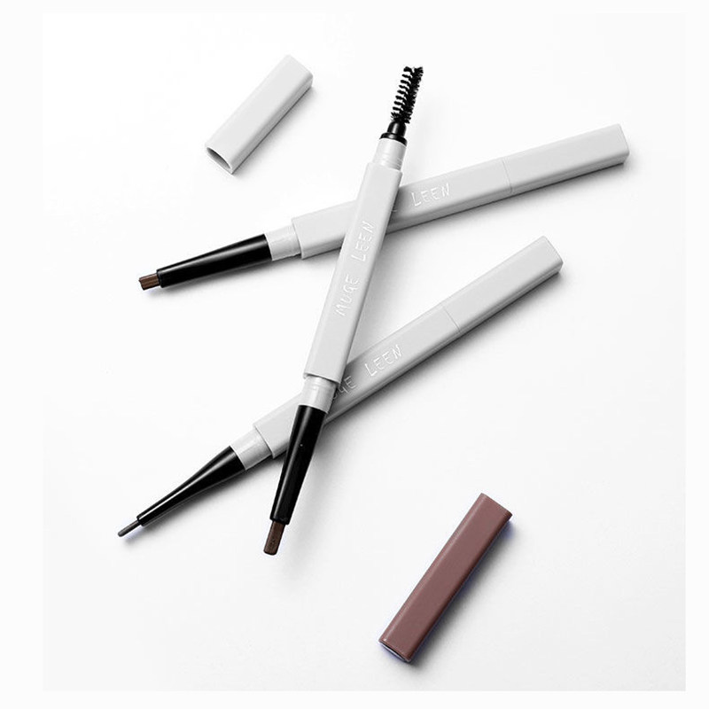 遮红眉浅咖色灰棕黑色苔绿色眉笔砍刀棕眉笔自然灰色持久防水防汗