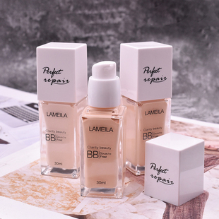粉底液滋润遮瑕强裸妆持久学生化妆师水粉养肤奶油肌无暇定妆BB霜