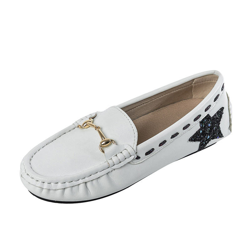 白色豆豆鞋女春秋2021新款瓢鞋E百搭平底软底孕妇浅口单鞋女夏,女鞋,乐福鞋（豆豆鞋）,淘宝优惠券,粉丝福利购,淘宝优惠卷