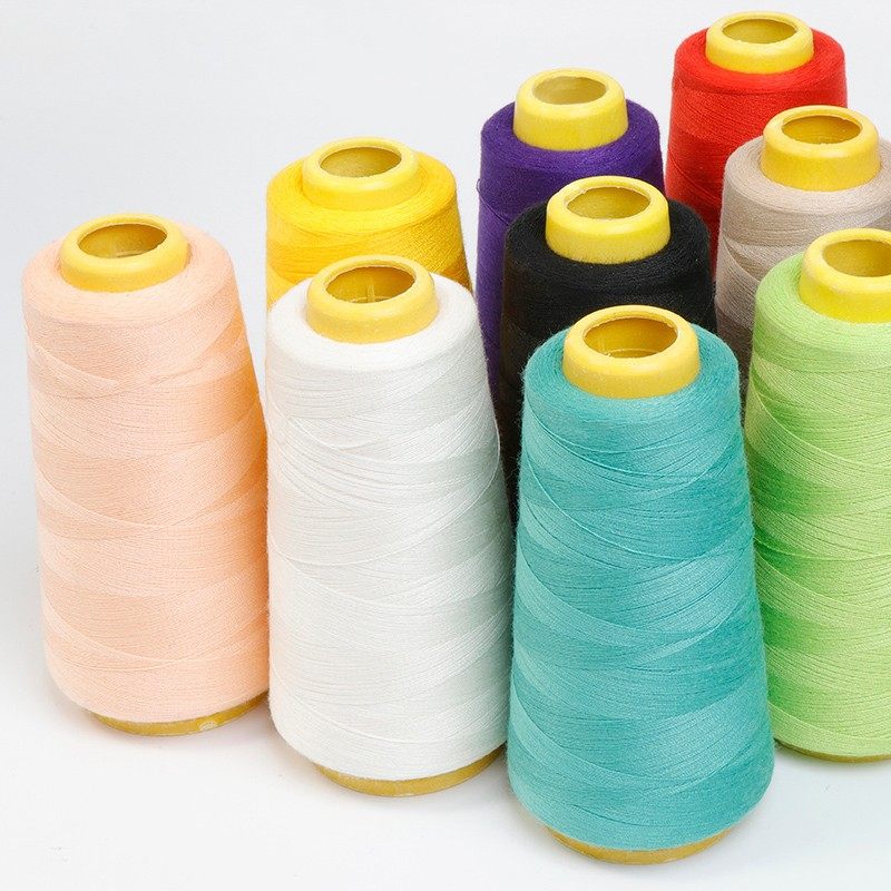 手工402缝纫线小卷家用白色缝纫机线黑色涤纶线灰色 1500码宝塔线,居家布艺,线,淘宝优惠券,粉丝福利购,淘宝优惠卷