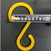 100个电缆挂钩S型吊钩挂钩绝缘挂钩塑料电缆挂钩工地电线工程挂钩