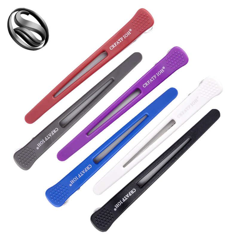 美发夹子专业剪发无痕夹理发店美发工具分区定位夹鸭嘴夹刘海发夹