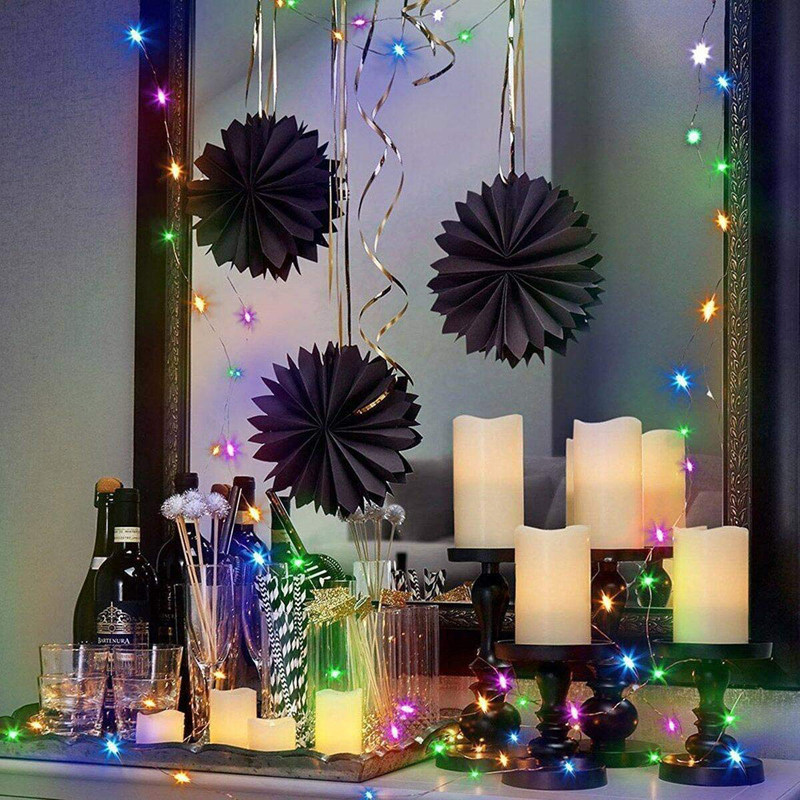 遥控led小彩灯闪灯串灯铜线USB满天星星灯挂灯装饰房间铜丝小灯泡,节庆用品/礼品,装饰灯,淘宝优惠券,粉丝福利购,淘宝优惠卷