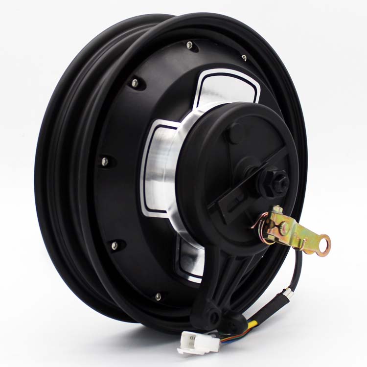 电动自行车配件改装10寸14寸48V60V1000W新国标提速豫玛电机/左刹