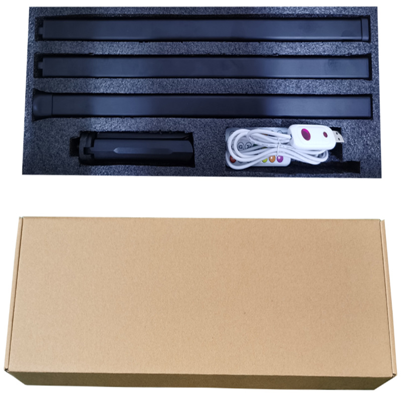 5V墙角灯RGB落地灯拆装拼接氛围律动七彩灯USB声控节奏网红