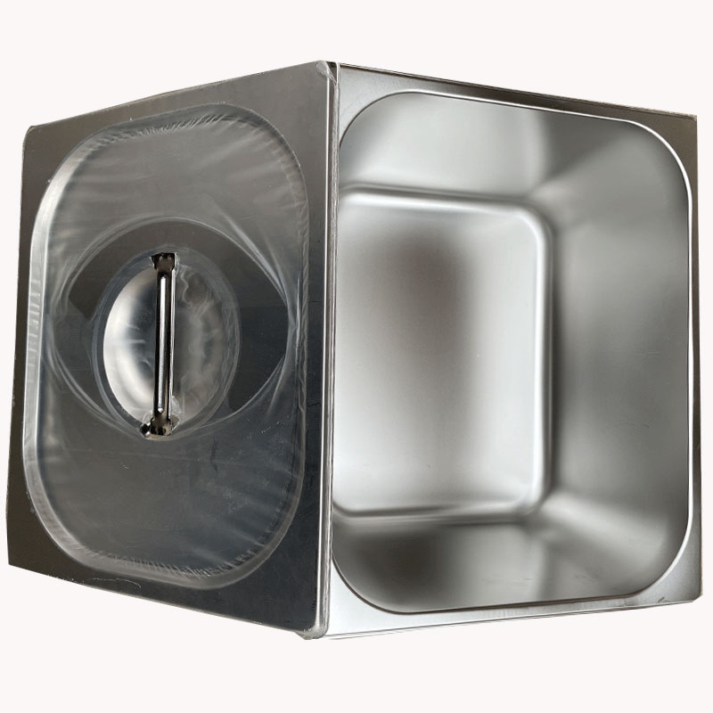 304不锈钢快餐保温台份数盆