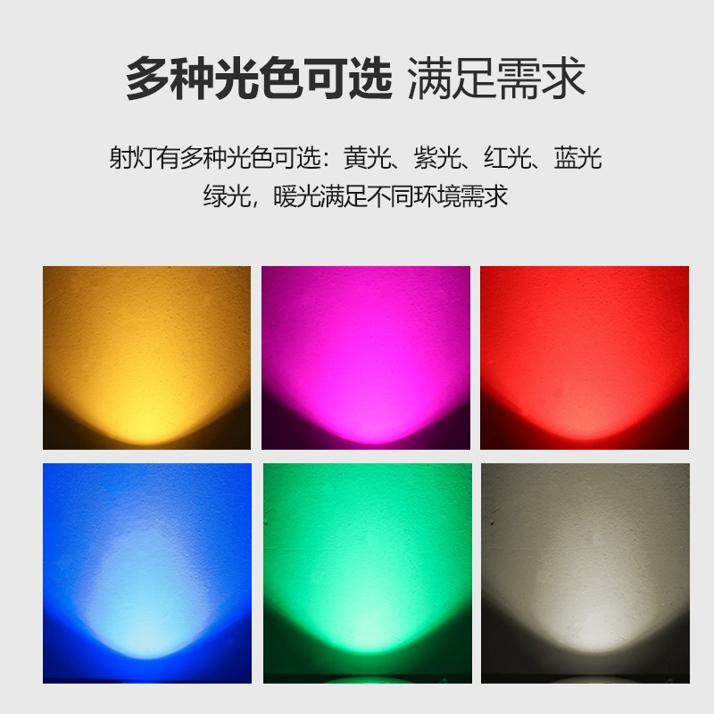 迷你led彩色小射灯酒柜台开孔40mm3.5公分嵌入式七彩微型牛眼灯1w