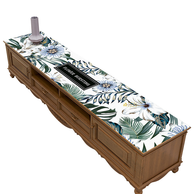 电视柜防尘PVC桌垫防水防油免洗家用盖布防烫皮革茶几桌布 定制,居家布艺,桌布,淘宝优惠券,粉丝福利购,淘宝优惠卷