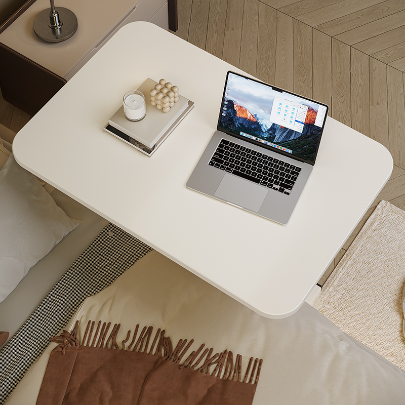 床边桌可移动卧室床上懒人电脑桌小型家用学习办公可升降折叠书桌