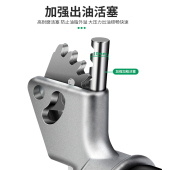 手动黄油枪单双压杆注油器叉车挖掘机汽车打牛油弹抢神器透明专用