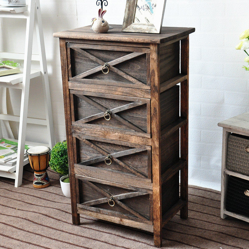 户外森系婚庆婚礼道具摆件抽屉桌子木框复古收纳箱迎宾区舞台桌子