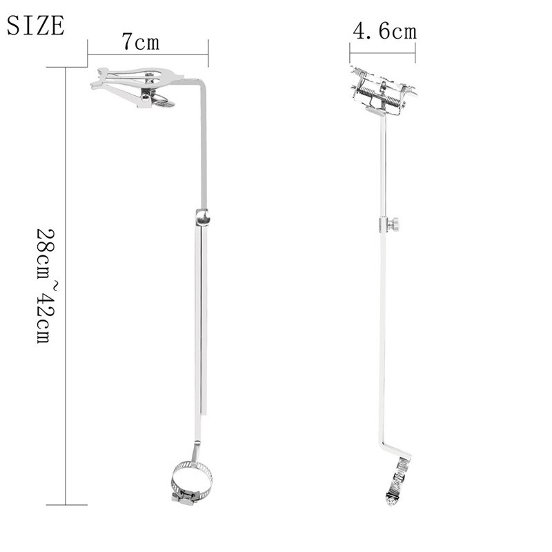 长笛支架便携式乐谱支架行进乐谱夹子曲谱固定夹普夹木管乐器配件