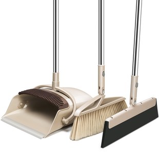 折叠扫把簸箕套装苕帚神器网红魔术扫帚家用单个三件套不粘头发