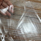 港式 FCF4透明文件袋11孔活页袋资料袋档案袋快捞文件夹袋打孔袋