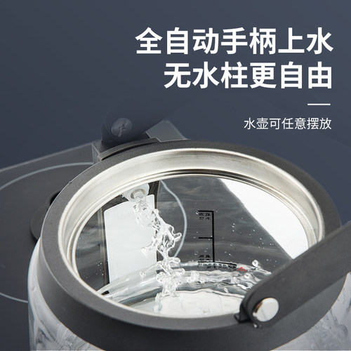 越一全自动上水烧水壶智能玻璃电热水壶家用茶台嵌入式电茶炉PT66