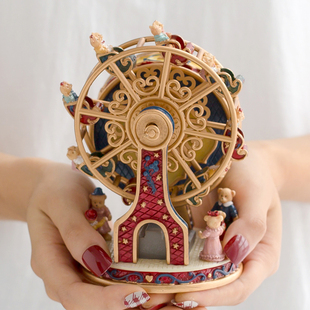 摩天轮音乐盒爱只为你八音盒少女心闺蜜实用女生小孩儿童生日礼物