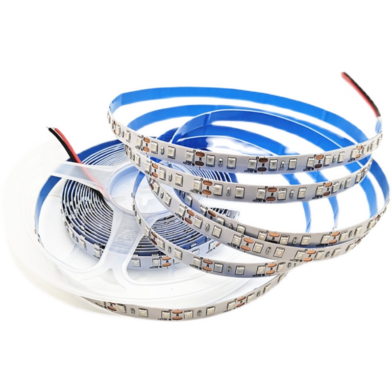 8MM宽2835超薄灯带12vled灯带超亮软灯带装饰自粘120灯柜台灯箱灯