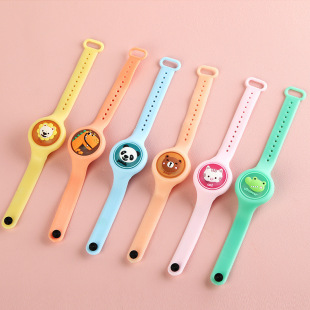 发光驱蚊手表儿童夜光学生熏蚊防蚊手环神器宝宝驱蚊子 东西闪光