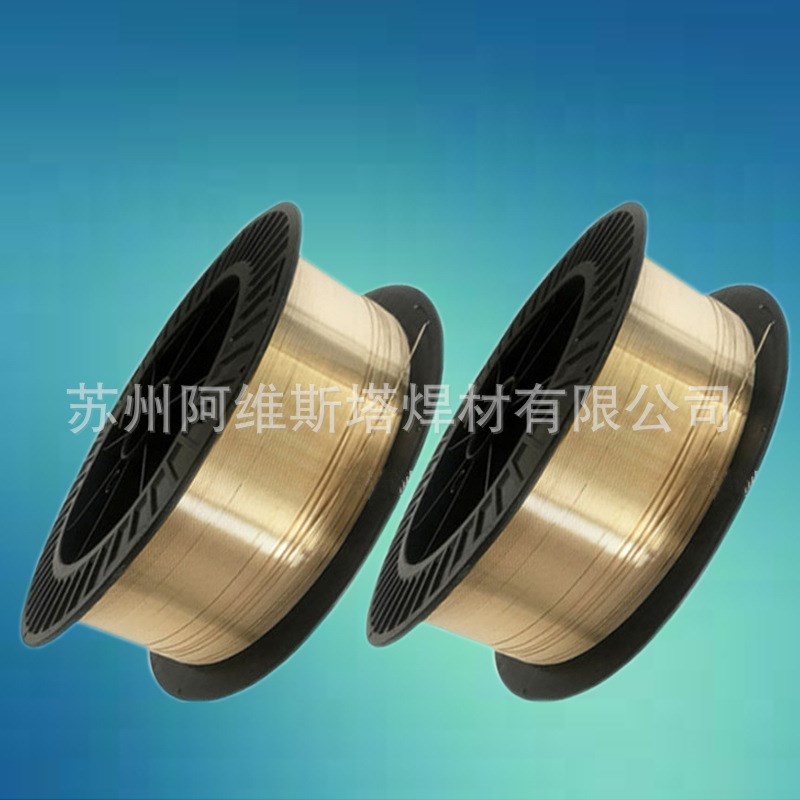 铜基合金焊丝SCu5180A锡青铜直条氩弧焊丝CuSn6P气保焊丝