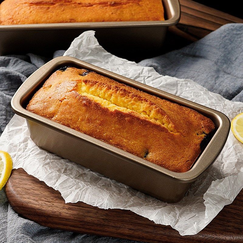 磅蛋糕面包模具长方形不沾长条小吐司盒商用烤箱家用烤盘烘焙中高