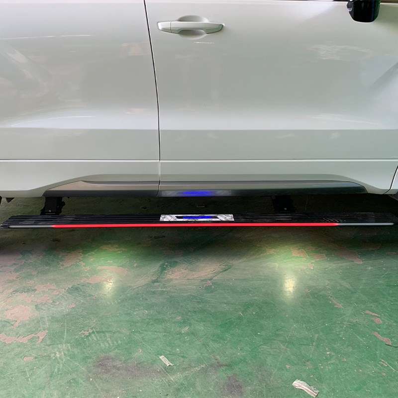 威甲电动踏板 适用路虎卫士专车踏板汽车电动侧踏板迎宾踏板