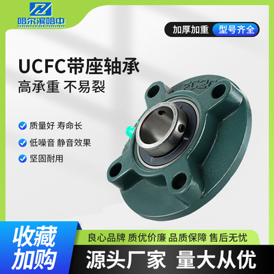 外球面带座轴承UCFC202 203 204 205 206 207 208 209 210 固定座