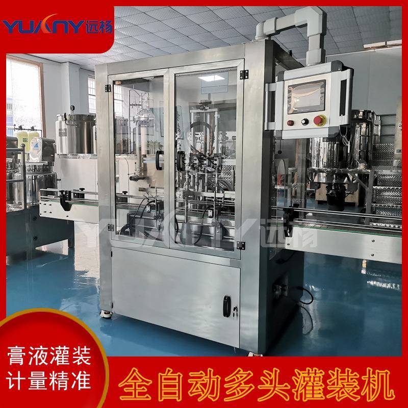 机械洗衣液沐浴露全自动灌装机机油润滑油液体定量灌装设备