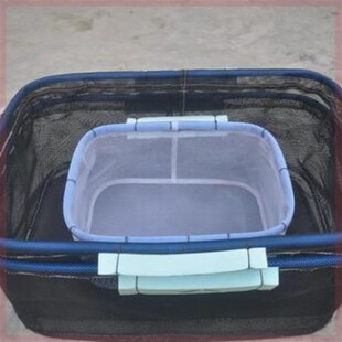 分鱼苗网箱长方形暂养箱鱼苗养殖B加厚大容量幼苗加厚便携野钓育