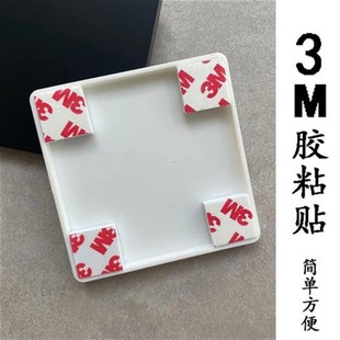 电视墙洞线孔装饰盖空白盖板86型开关插座面板空调洞口遮丑盖堵盖