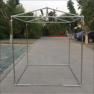 镀锌钢管架子棚水管遮阳雨棚花架瓜果葡萄架定制斜面尖顶小屋保温