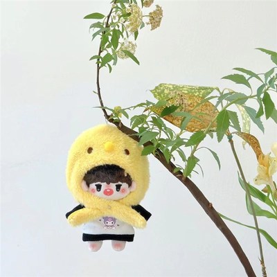 现货娃衣5cm10cm十厘米正常体海星体胖胖体棉花娃娃公仔帽子头套