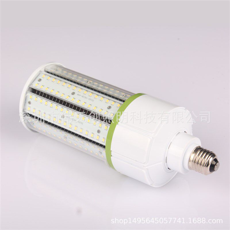 本厂直销环保塑胶阻燃安装简单方便光亮玉米灯外壳塑料配件120W