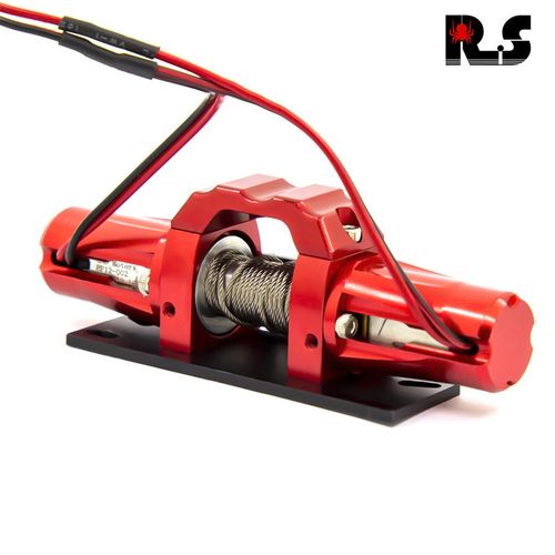 RS红蜘蛛出品攀爬车仿真金属双电机绞盘D90 Axial SCX10TRX-4 RS1