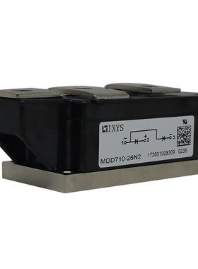 艾赛斯IXYS可控硅模块MDD710-26N2二极管IGBT模块全新原装直发