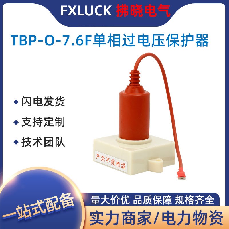 TBP-O-7.6F(2.13/4.6)组合式单相过电压保护器6kv电机中性点保护