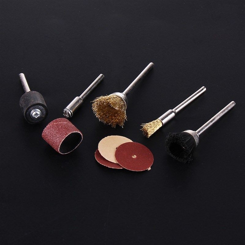 150PC电磨配件套装 打磨抛光 抛光研磨机配件砂圈 切割片钢丝刷,标准件/零部件/工业耗材,磨头,淘宝优惠券,粉丝福利购,淘宝优惠卷