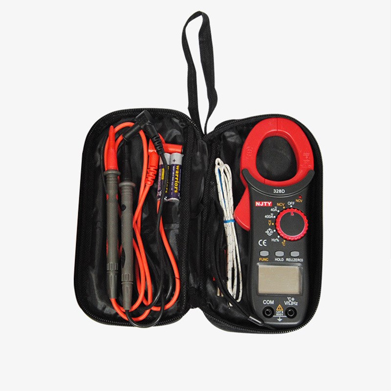 天宇数字钳形表TY328D 数显钳形万用表交直流电流表频率温度测量