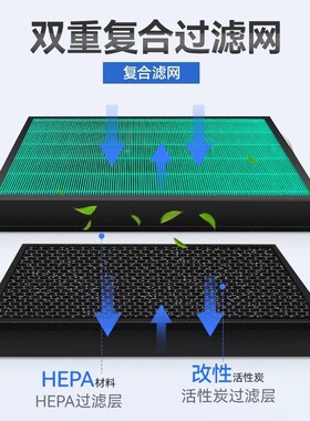 适配352空气净化器滤芯Y100/Y100C/T100C/Y106C净化机H100L滤网