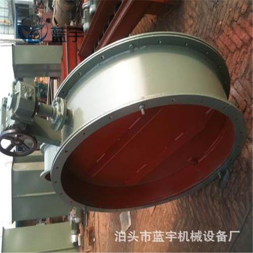 管道通风蝶阀手动法兰式电动通风蝶阀气动蝶阀大型通风蝶阀冷风阀