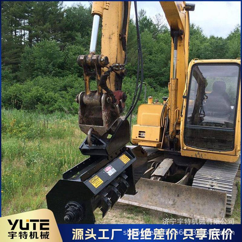 挖机改装碎草机边坡杂草粉碎机园林灌木修剪机公路割草机