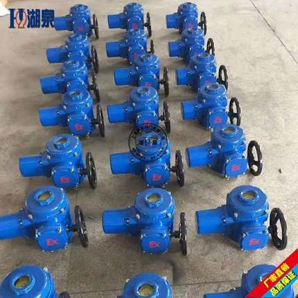 DQW10-1ZB智能防爆型电动执行器QB20-13040隔爆型阀门电动装置