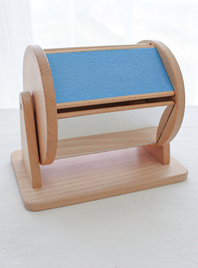 蒙氏彩虹纺织鼓幼儿v宝o宝蒙特梭利早教益智玩具LovK童ery/SMTeID