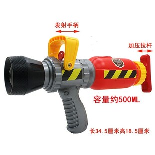 仿真儿童消防员灭火器玩具t大号背包水枪家家扮酒道儿园演出幼具