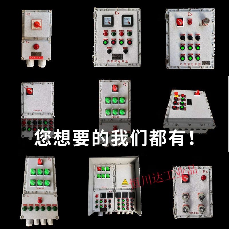 防爆配电箱接线箱i控制检修插座箱隔爆接线箱400*300防爆照明箱其